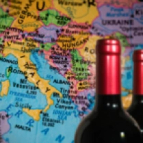 Map with Wine